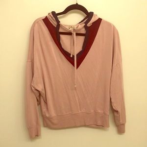 Express Cotton Mauve Hoodie